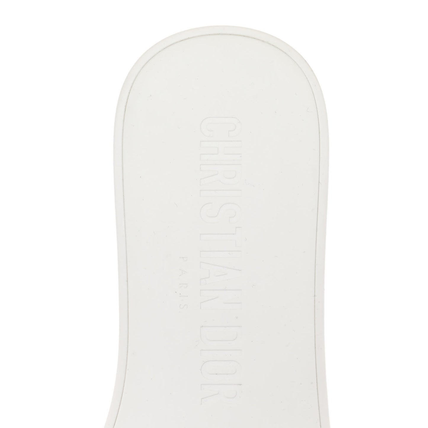 Technical Stretch Fabric Etoile Dio(r)evolution Slide Sandals 37 White Gold