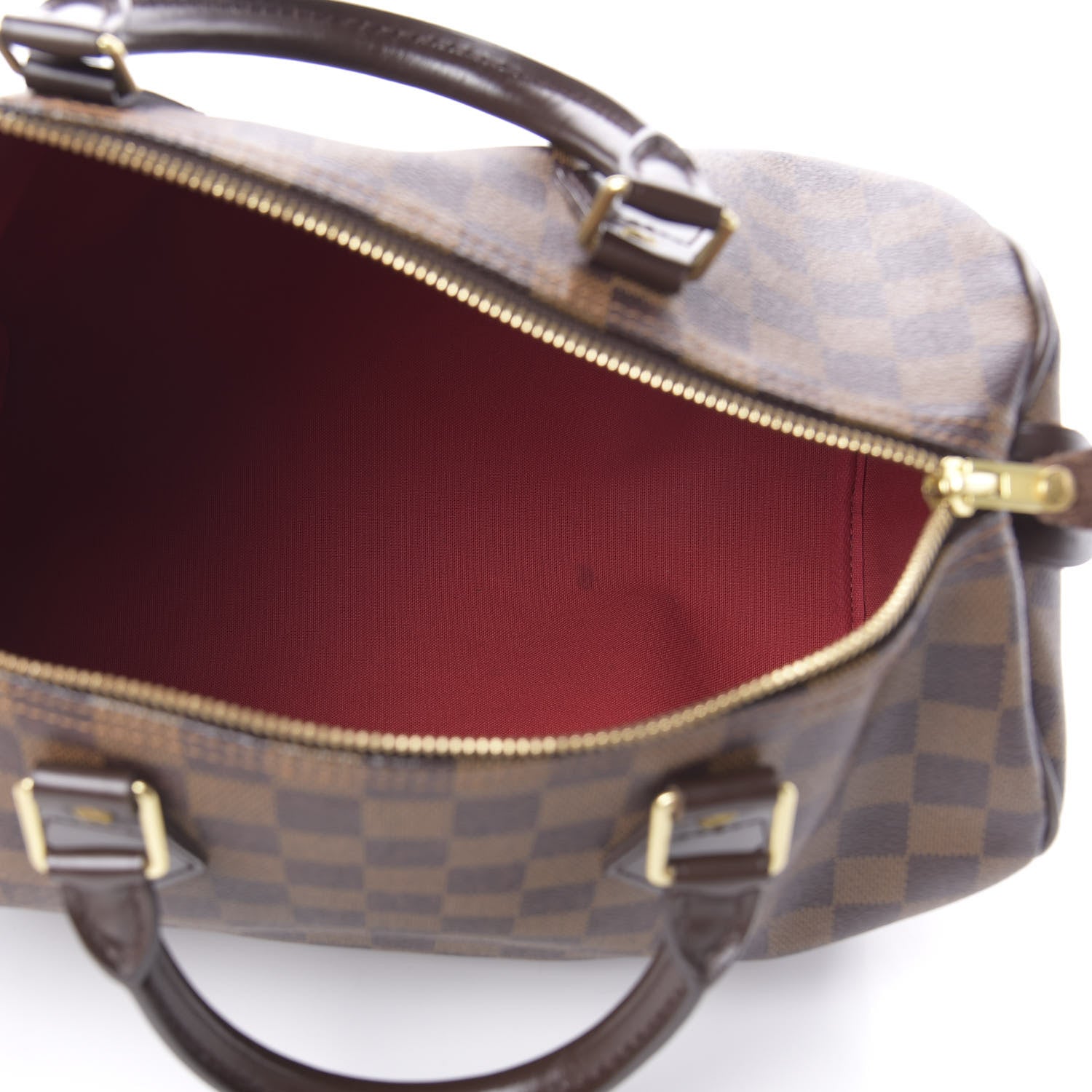 Louis Vuitton Damier Ebene Speedy 30 5 of 14