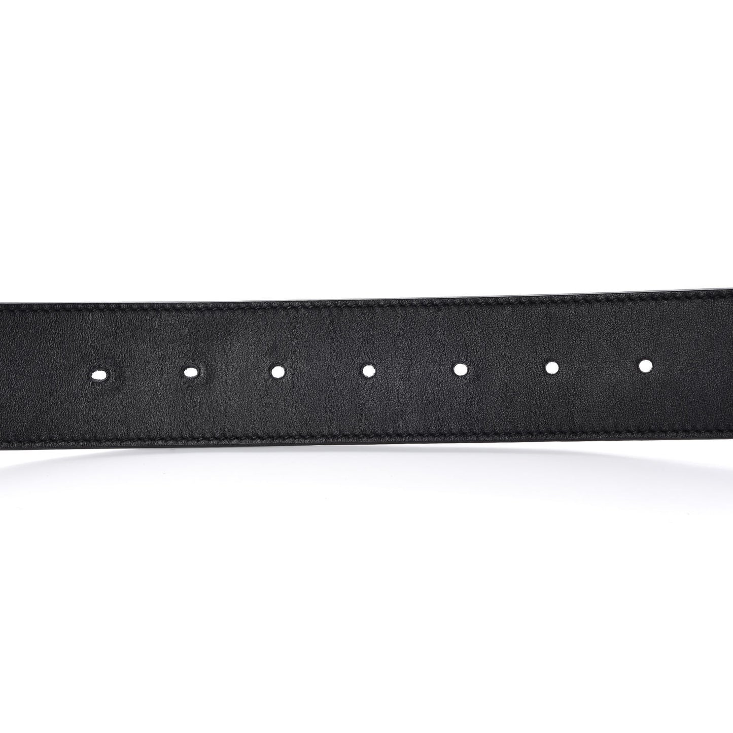 Moon Calfskin Double G 40mm Belt 105 42 Black