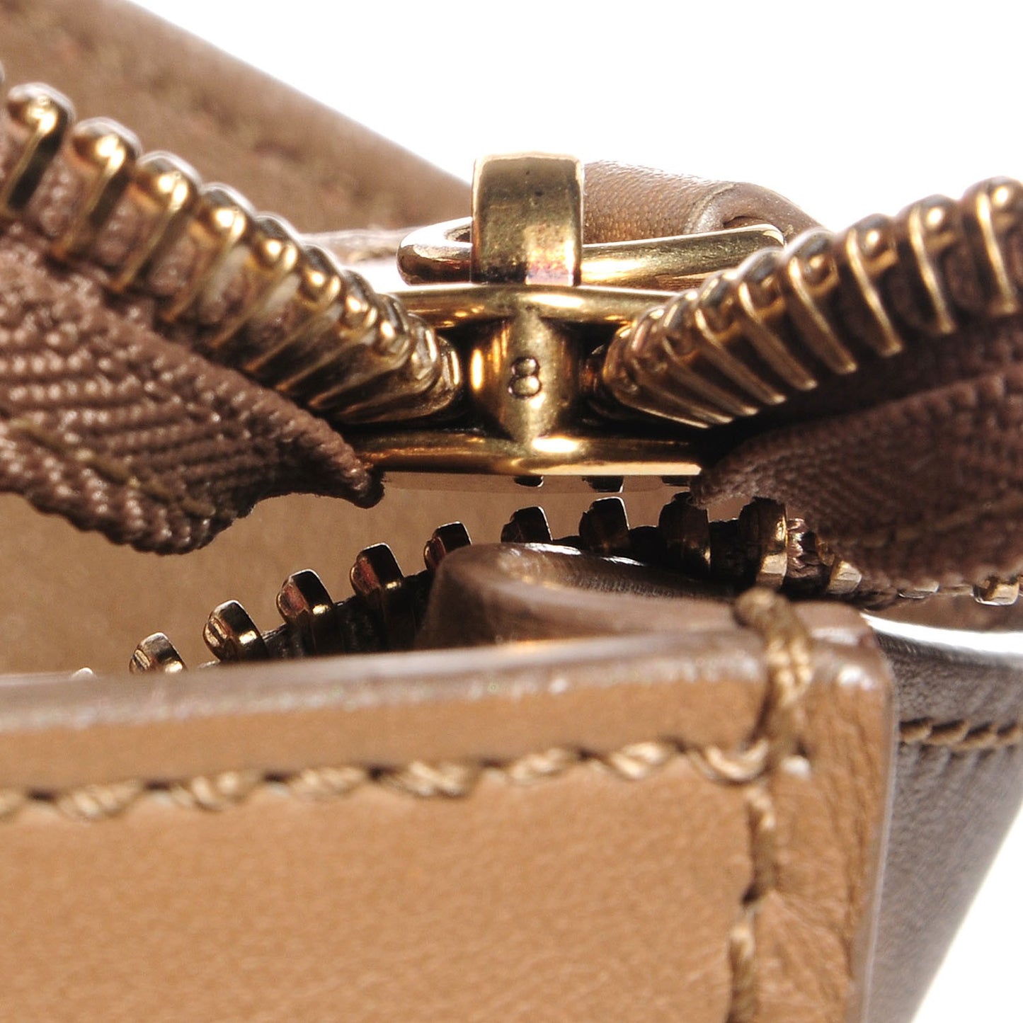 Smooth Calfskin Mini Luggage Camel