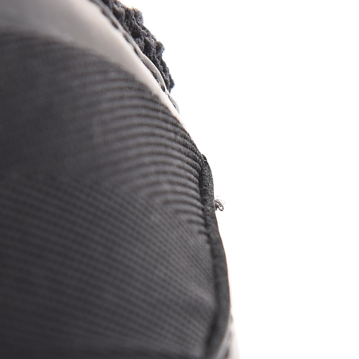 Technical Nylon Monogram Rubber Aftergame Sneakers 37.5 Black