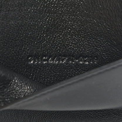 Saint Laurent Crocodile Embossed Passport Holder Black 7 of 8