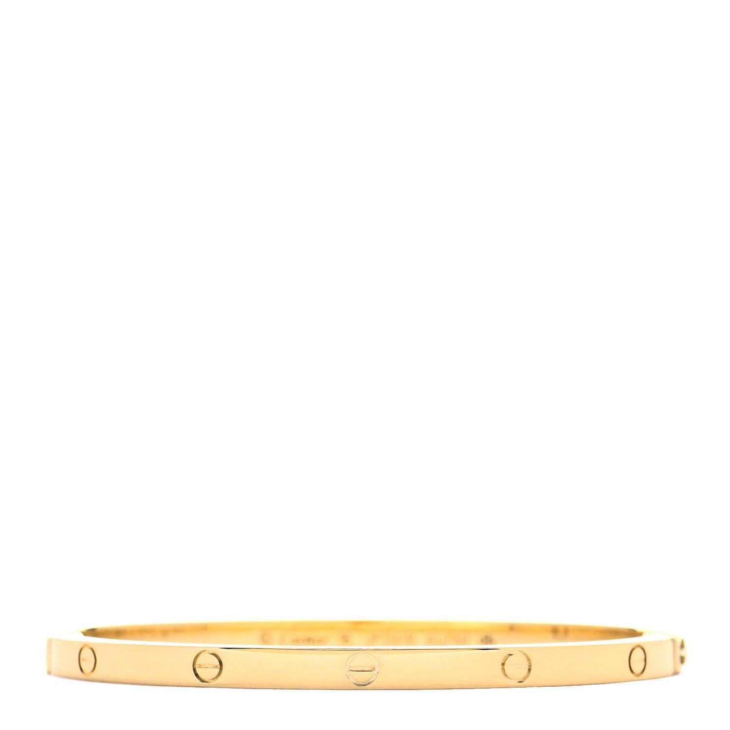 Cartier 18K Yellow Gold Small LOVE Bracelet 16 1 of 6