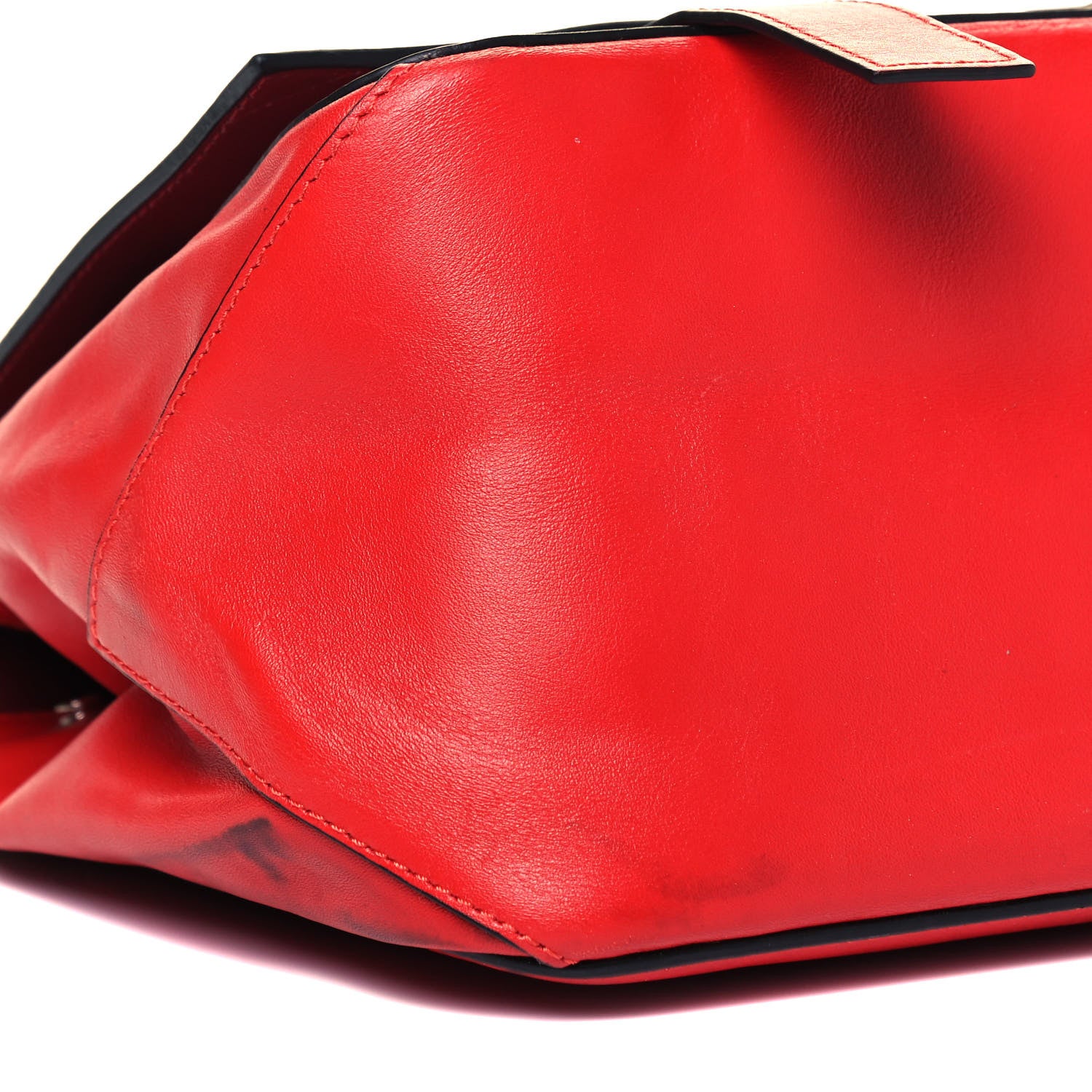 Proenza Schouler Calfskin Double Sided PS Courier Bag Red 6 of 8