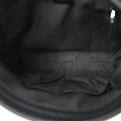 Gucci GG Monogram Web Flat Messenger Bag Black 5 of 10
