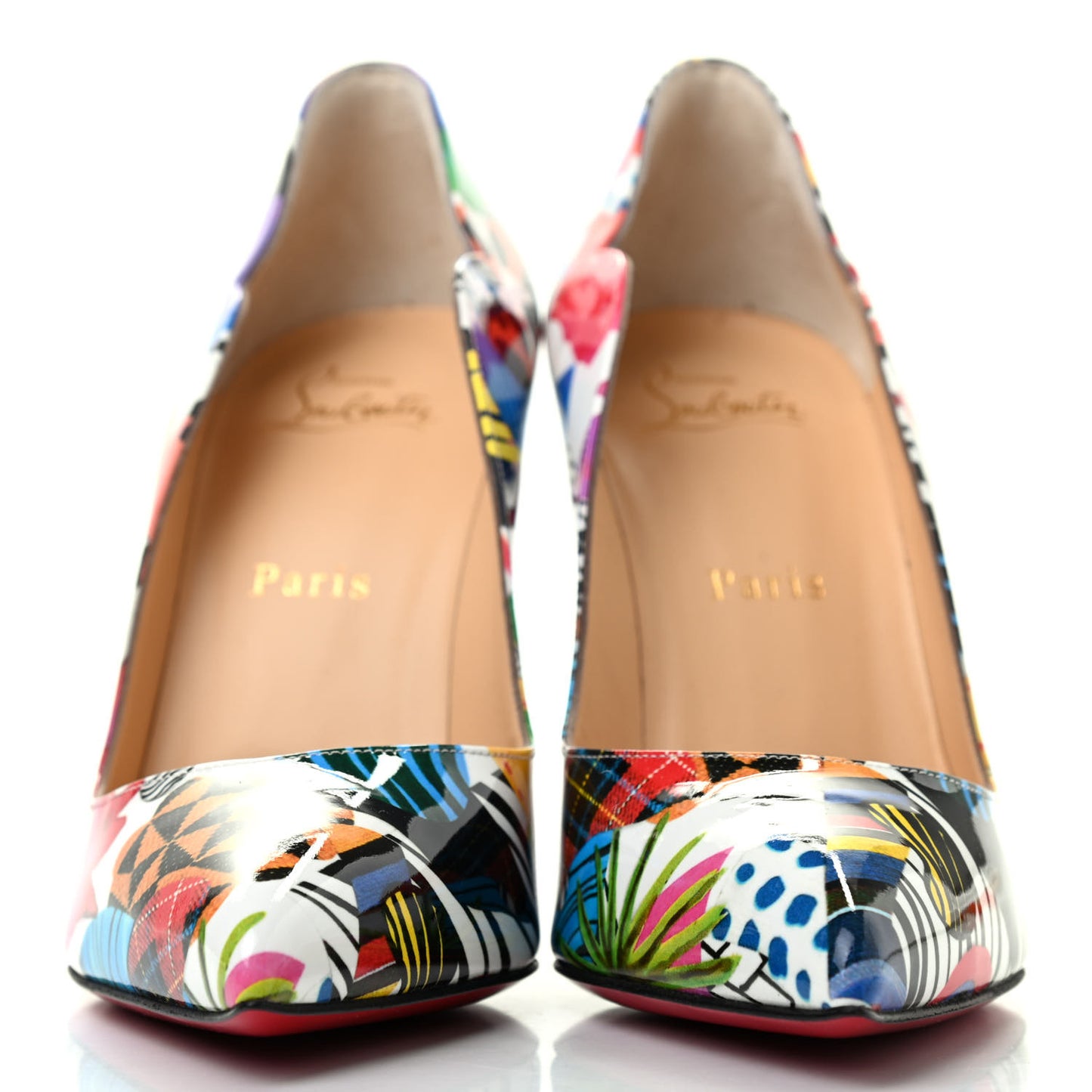 Patent Sapeur Hot Chick 100 Pumps 37.5 Multicolor