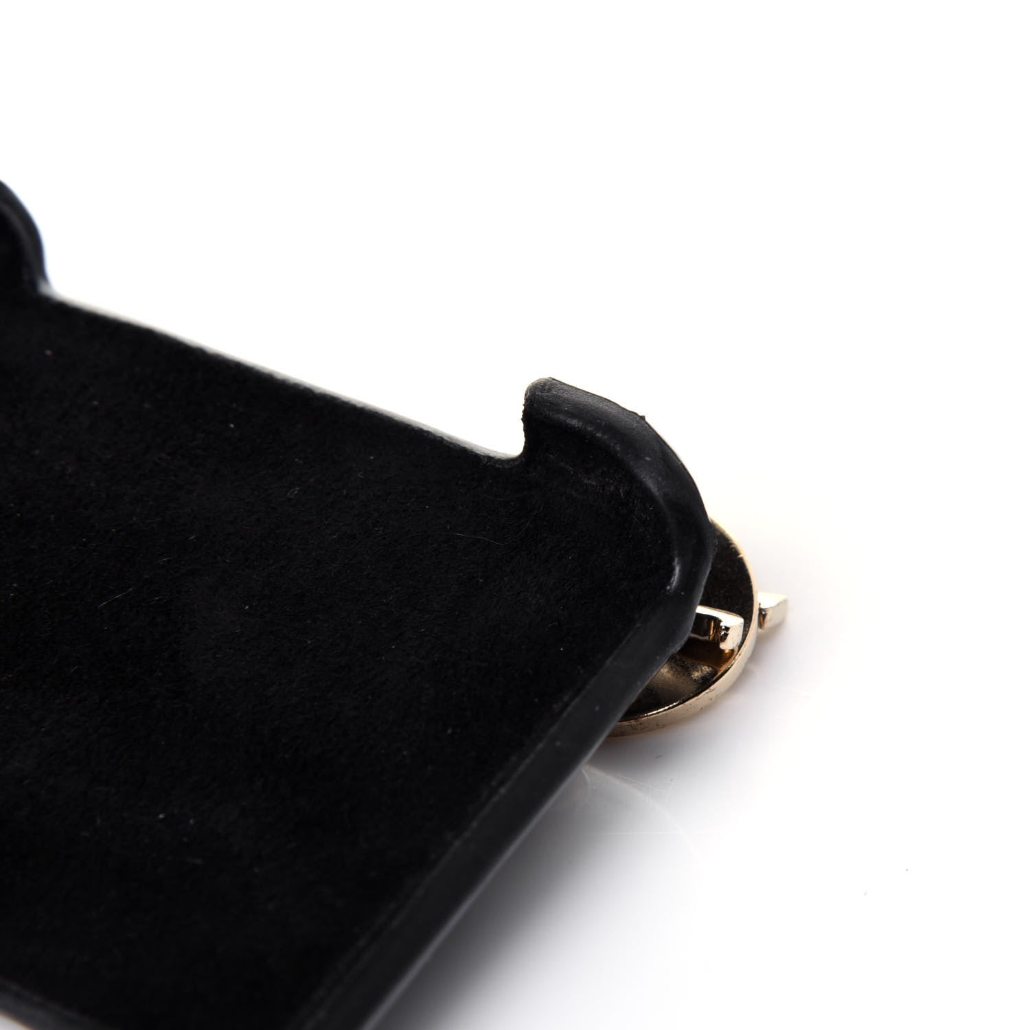 Christian Dior Patent Tech Calfskin Cannage Lady Dior Tech iPhone X XS Case Black 9 of 12