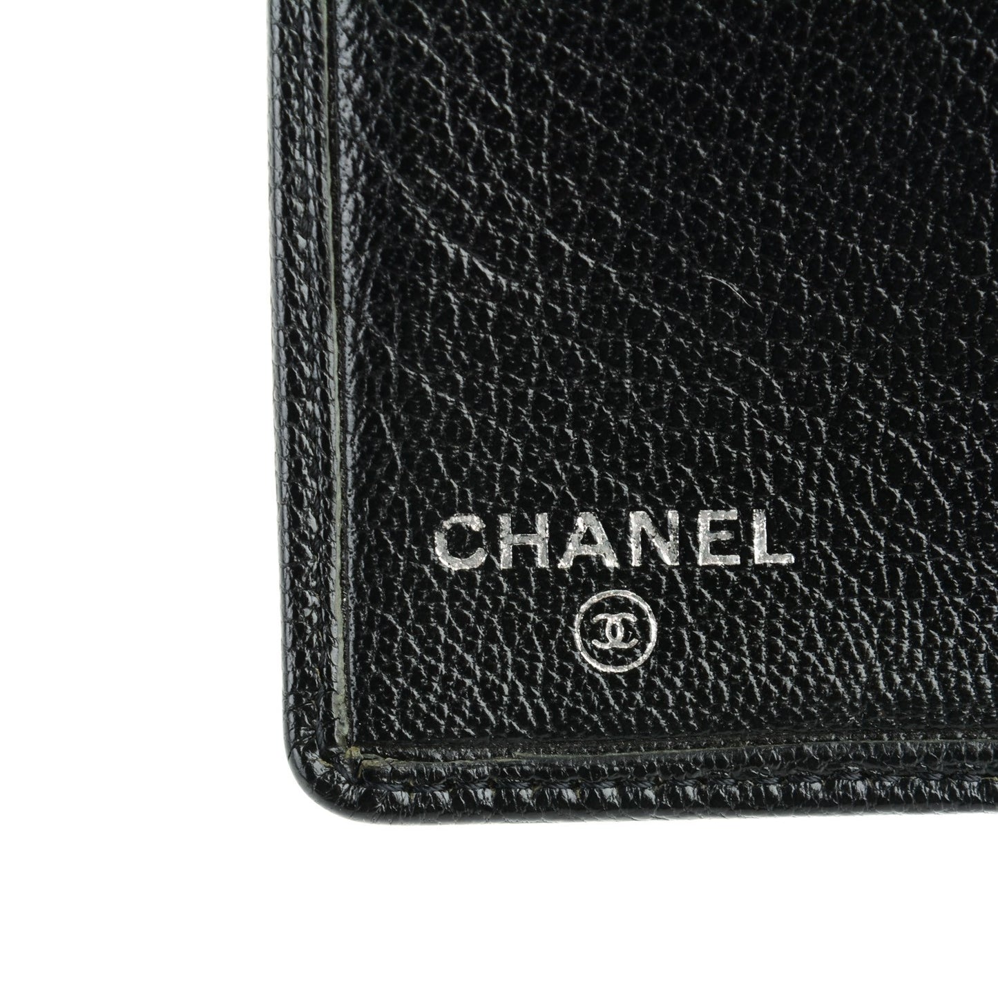 Goatskin CC Yen Wallet Black