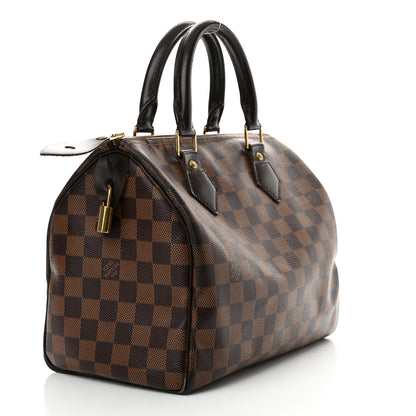 Louis Vuitton Damier Ebene Speedy 25 3 of 15