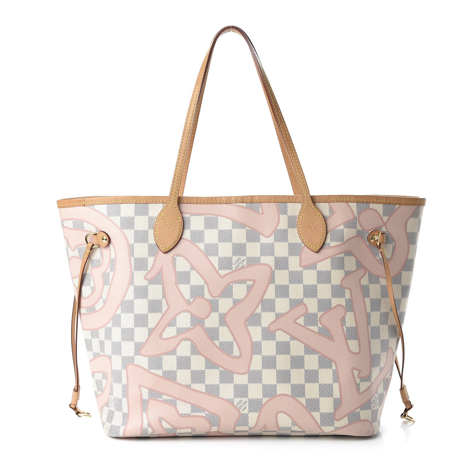 Louis Vuitton Damier Azur Tahitienne Neverfull MM 1 of 10