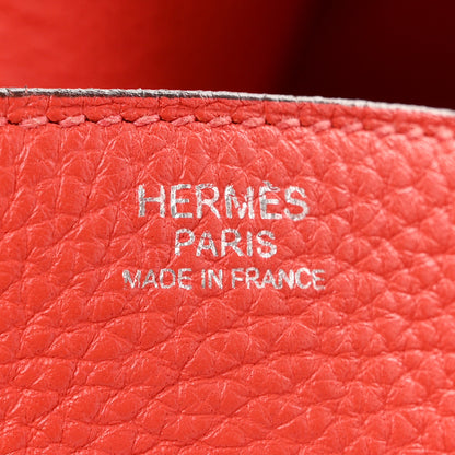 Hermes Taurillon Clemence Lindy 30 Rose Jaipur 6 of 10