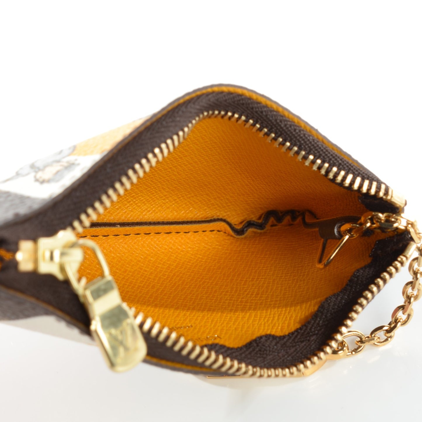 Monogram Groom Key Pouch