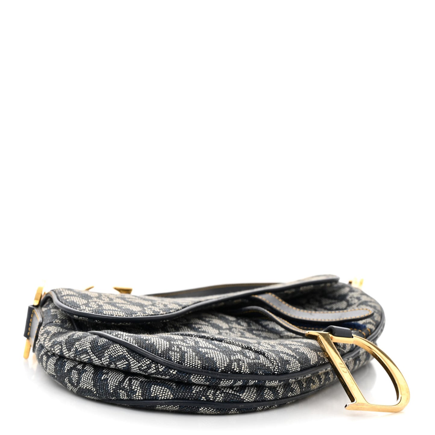 Monogram Saddle Bag Blue