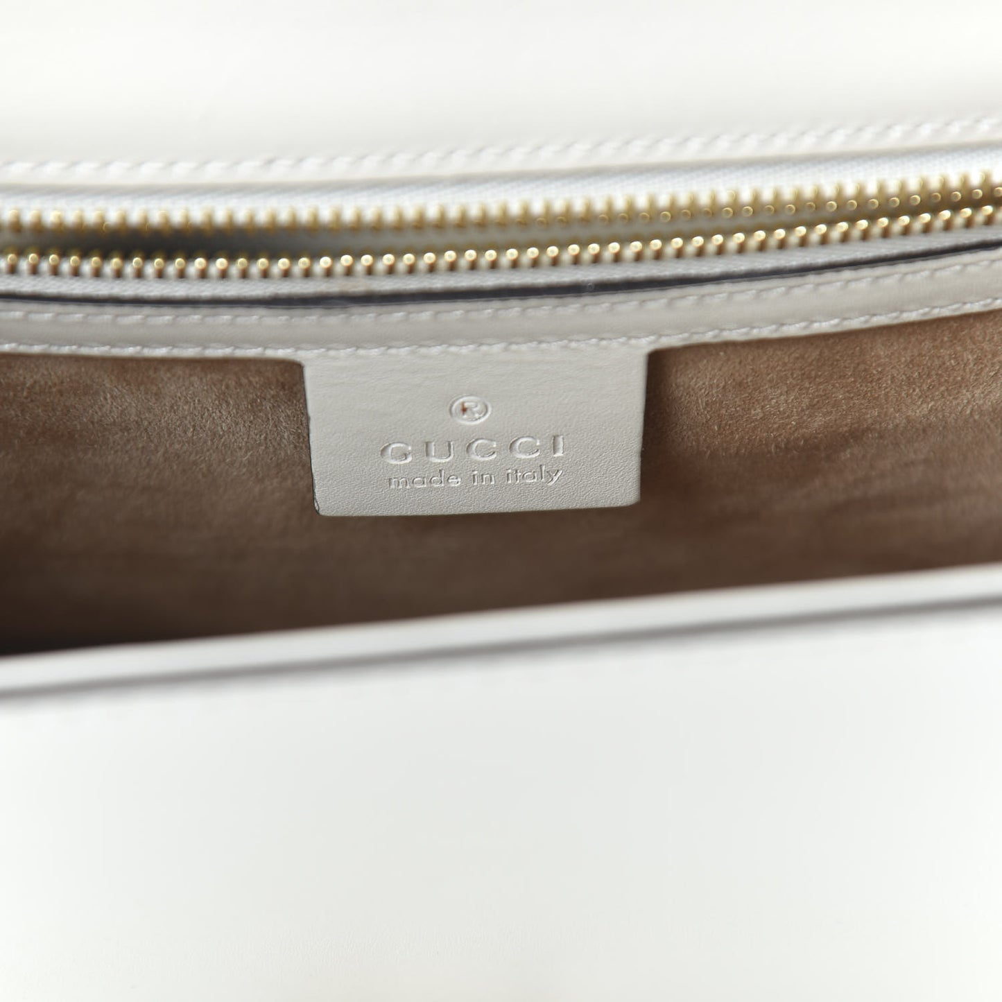 Calfskin Small Sylvie Shoulder Bag Off White