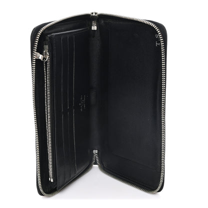 Louis Vuitton Epi Zippy Organizer Wallet Black 5 of 8