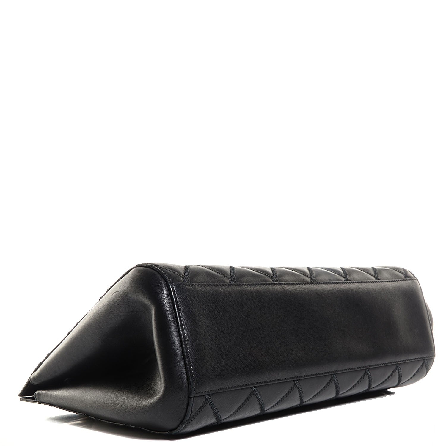 Chanel Lambskin Quilted Shoulder Bag Black 4 of 9