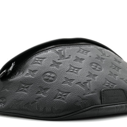 Louis Vuitton Calfskin Monogram Shadow Discovery Bumbag Black 8 of 10