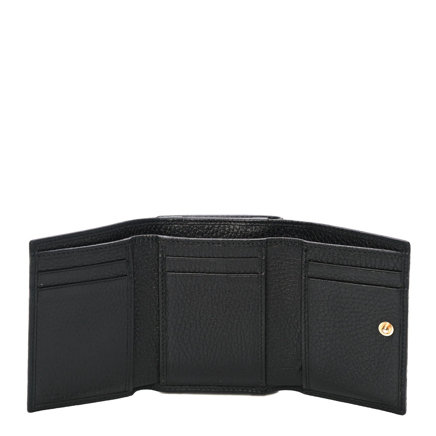 Dollar Calfskin GG Marmont Wallet Black