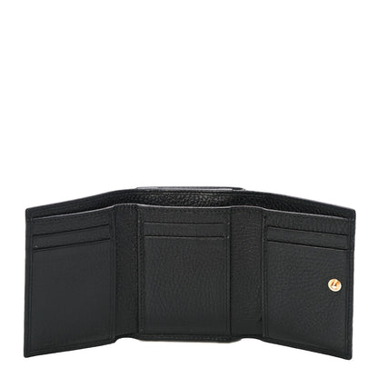 Gucci Dollar Calfskin GG Marmont Wallet Black 5 of 10