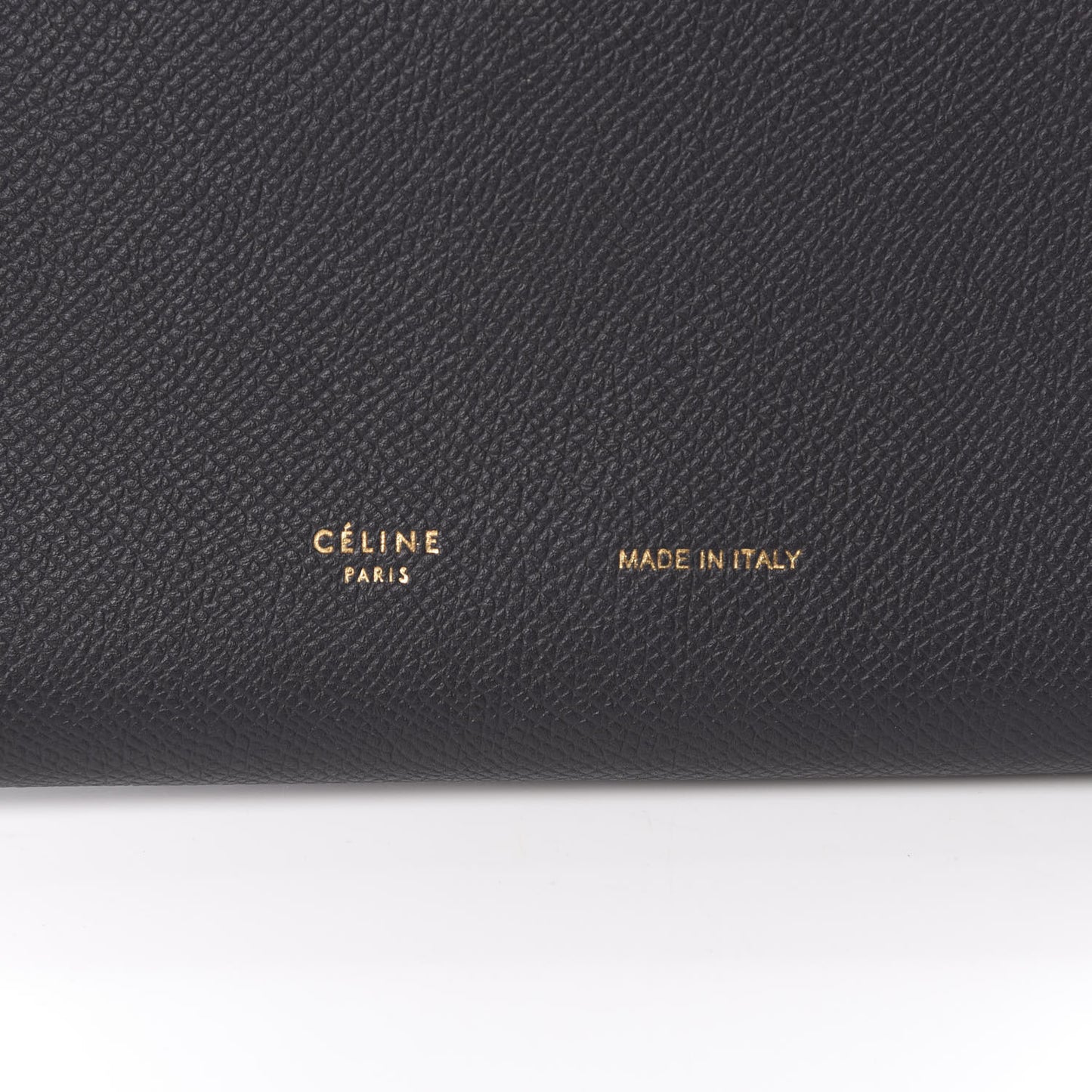 Grained Calfskin Large Multifunction Strap Wallet Grey Vintage Pink