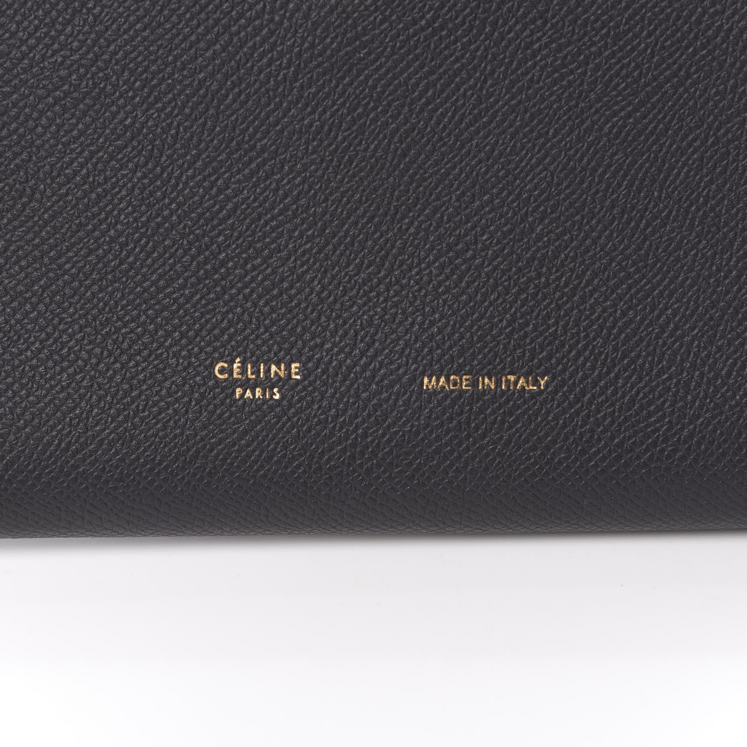 Celine Grained Calfskin Large Multifunction Strap Wallet Grey Vintage Pink 6 of 8