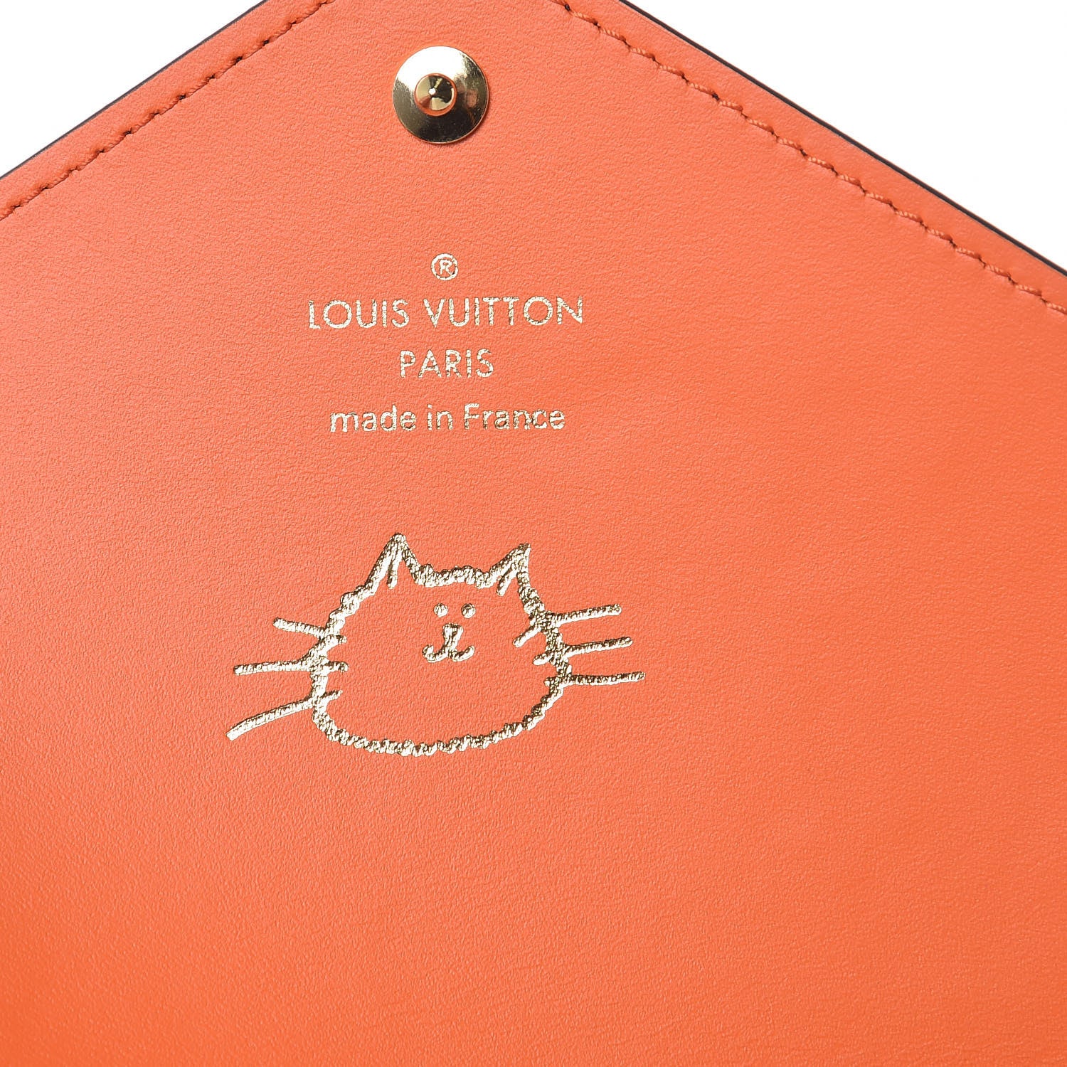 Louis Vuitton Catogram Large Kirigami Pochette Black 6 of 9