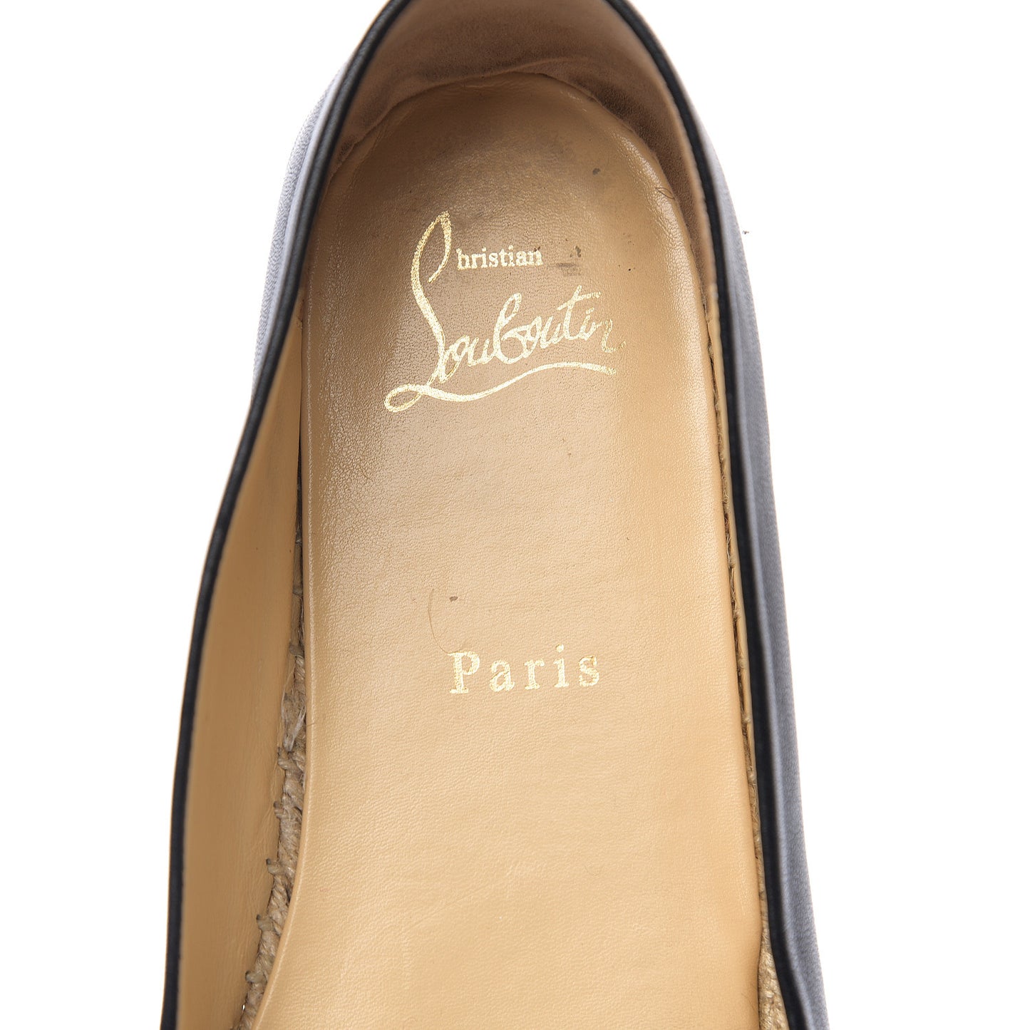 Nappa Aliochette Espadrilles 39 Black