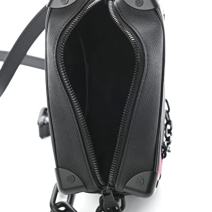 Louis Vuitton Taiga Rainbow Mini Soft Trunk Black 4 of 4