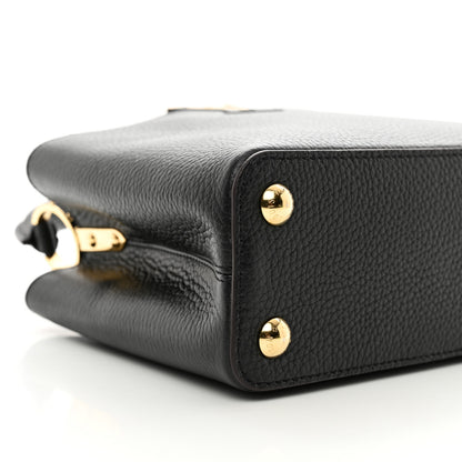 Louis Vuitton Taurillon Capucines BB Black 8 of 9