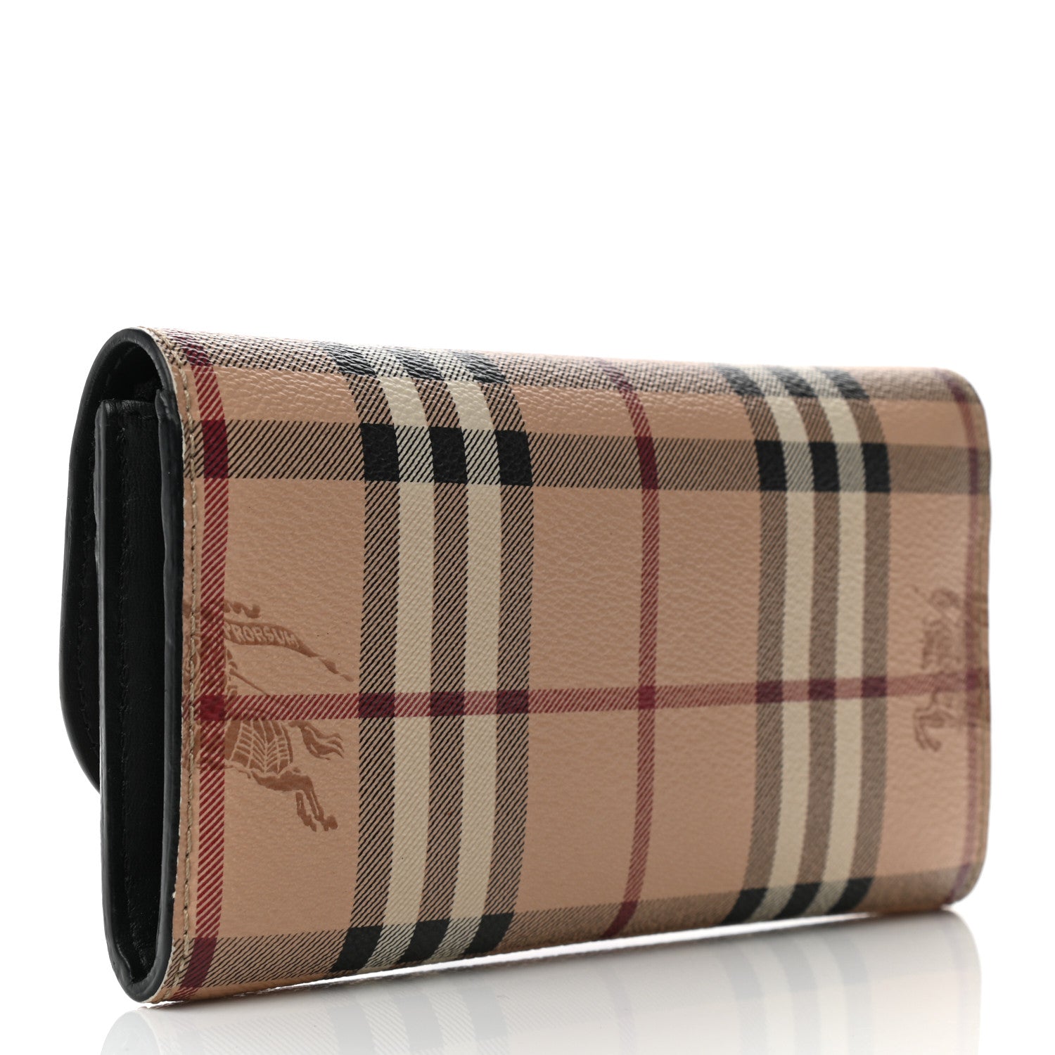 Burberry Haymarket Check Halton Wallet Black 3 of 14