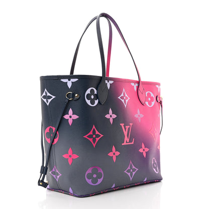 Louis Vuitton Monogram Giant Spring In The City Neverfull MM Midnight Fuchsia 3 of 8