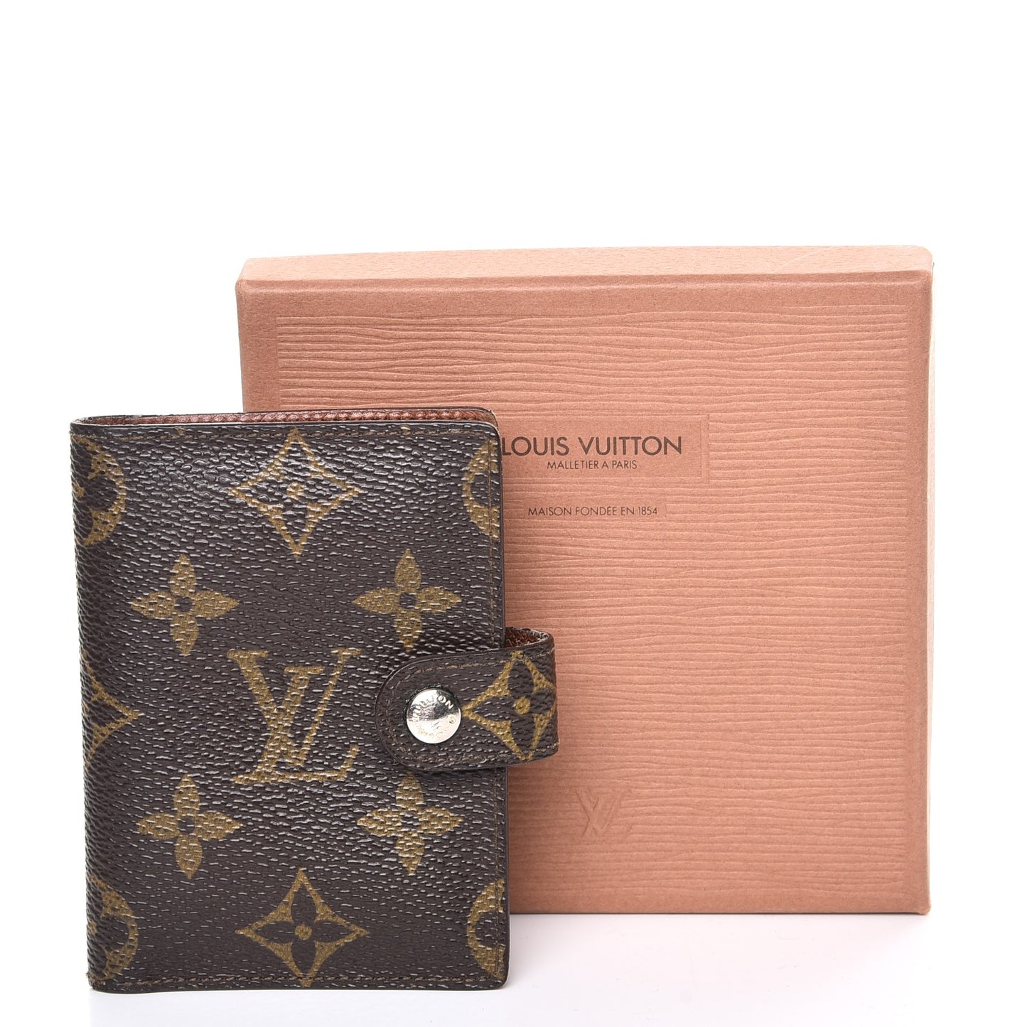 Monogram Credit Card Photo Holder