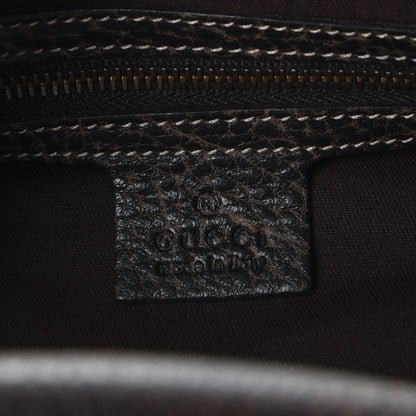 Gucci Guccissima Large New Pelham Shoulder Bag Dark Brown 6 of 11