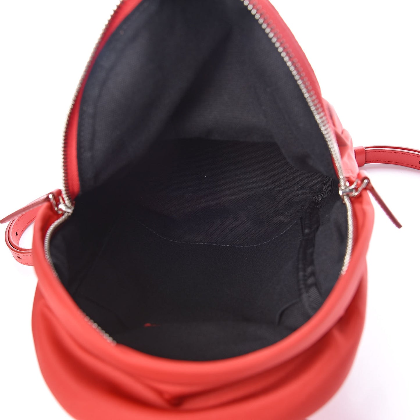 Nylon Bambi Print Nano Backpack Red