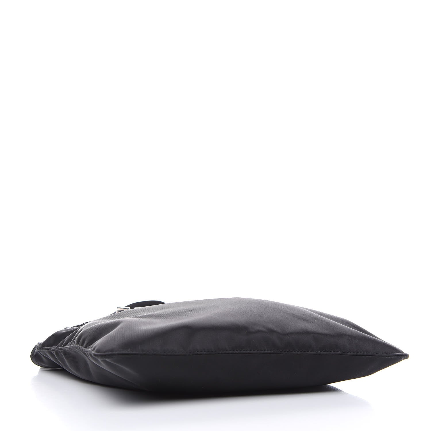 Prada Nylon Saffiano Flat Messenger Bag Black 4 of 10