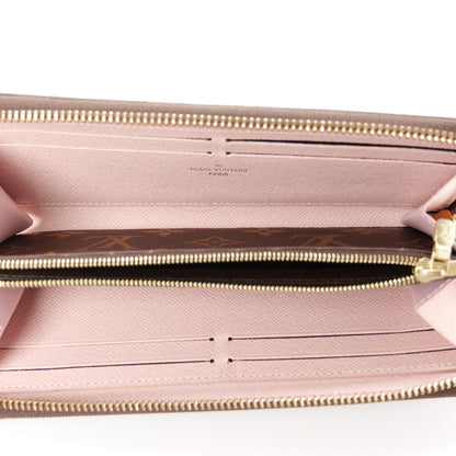 Louis Vuitton Monogram Clemence Wallet Rose Ballerine 5 of 8