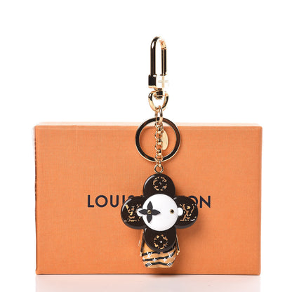 Louis Vuitton Resin Wood Vivienne Jungle Bag Charm Key Holder 4 of 4