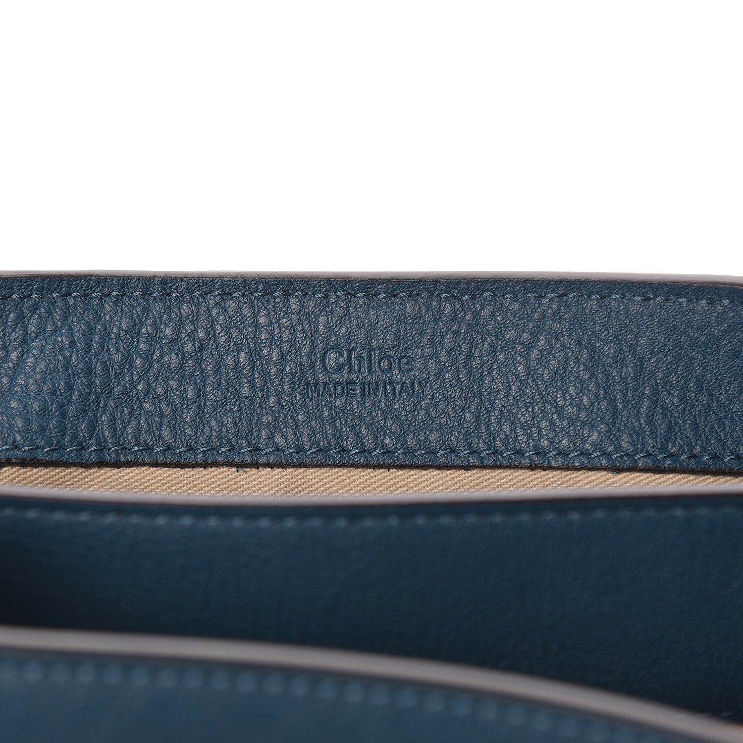 Chloe Calfskin Mini Faye Day Shoulder Bag Navy Ink 8 of 9
