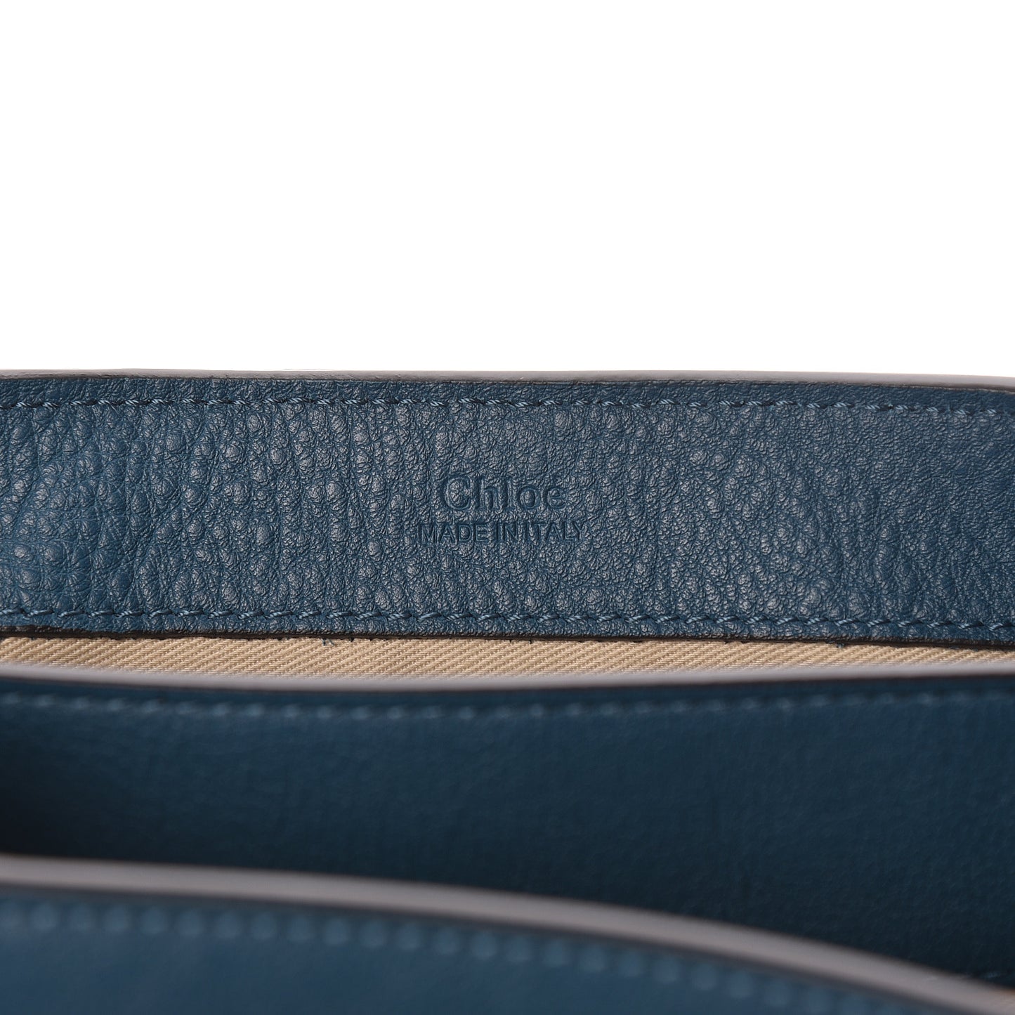 Calfskin Mini Faye Day Shoulder Bag Navy Ink