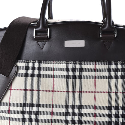 Burberry BURBERRYS House Check Travel Bag Chocolate 8 of 8