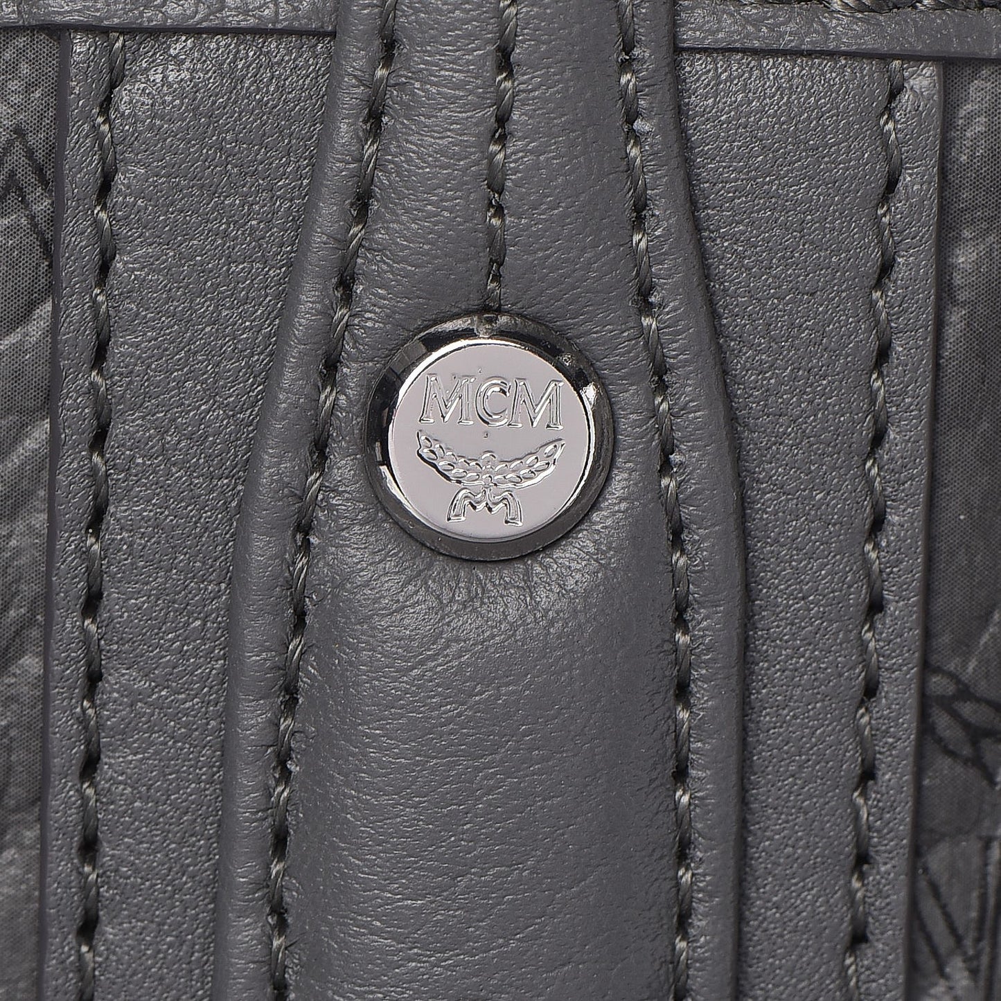 Visetos Medium Liz Reversible Shopper Tote Phantom Grey