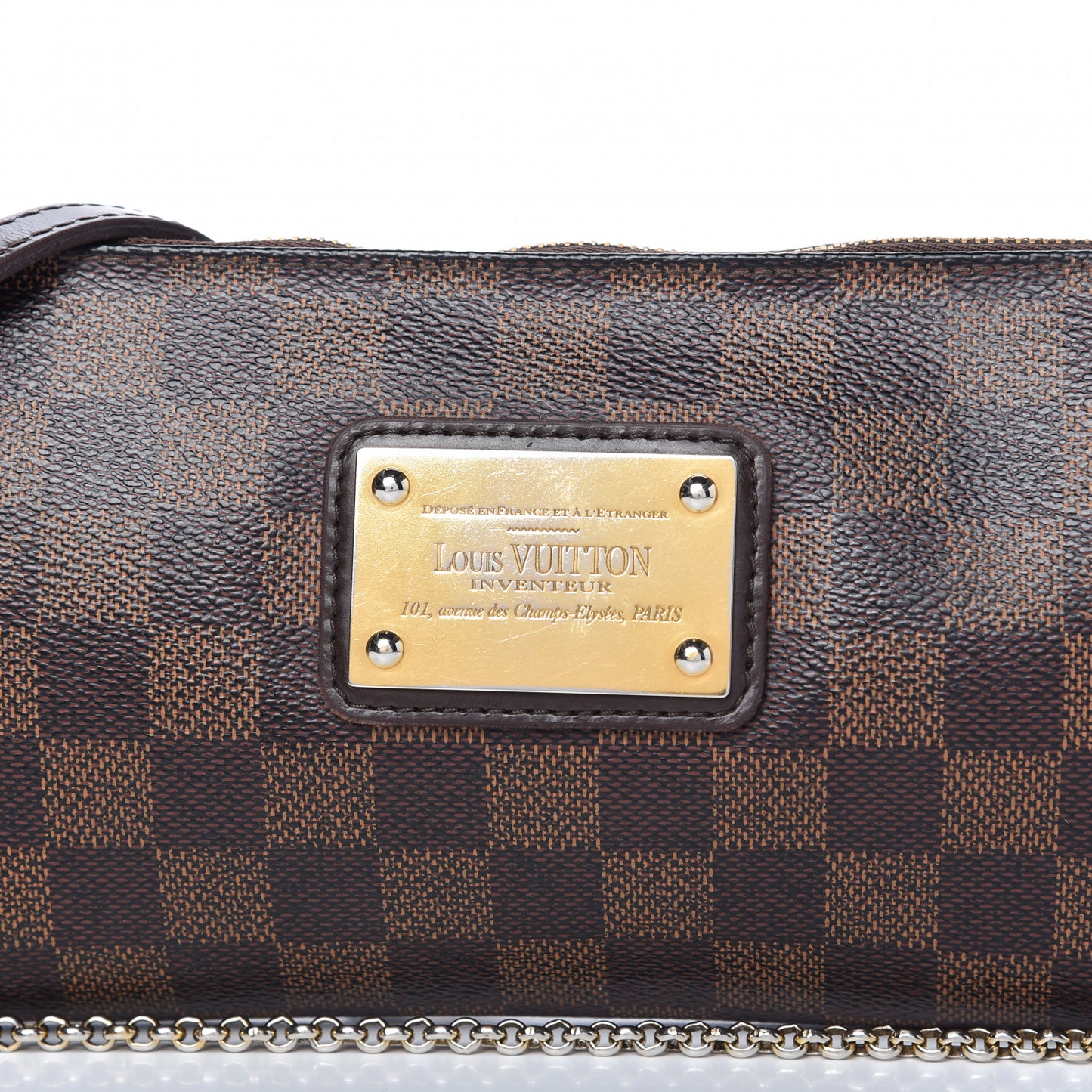 Damier Ebene Eva Clutch