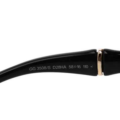 Gucci Bamboo Effect Sunglasses GG 3508/S Black 5 of 7