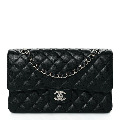 Chanel Caviar Quilted Medium Double Flap Black 1 of 11