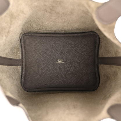 Hermes Taurillon Clemence Picotin Lock 18 PM Etain 5 of 11