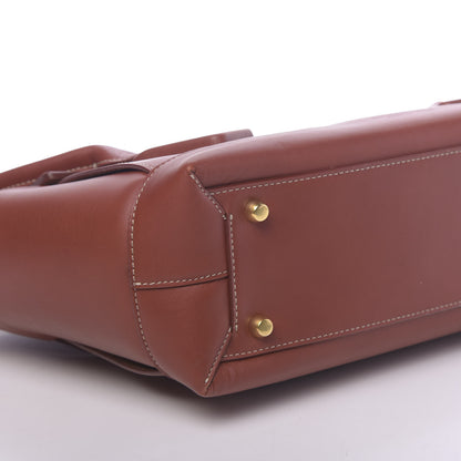 Bottega Veneta French Calfskin Maxi Intrecciato Medium Arco Rust 7 of 9