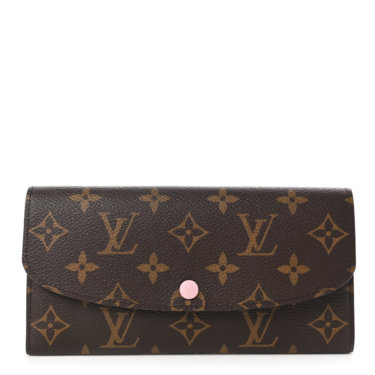 Monogram Emilie Wallet Rose Ballerine