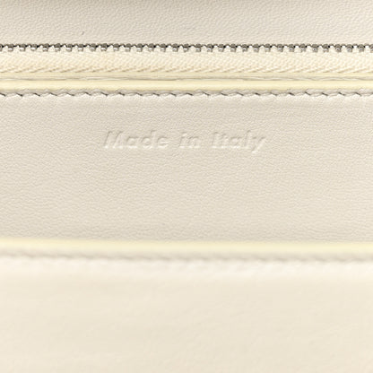 Celine Liege Calfskin Medium Classic Box Flap Bag White White 7 of 10