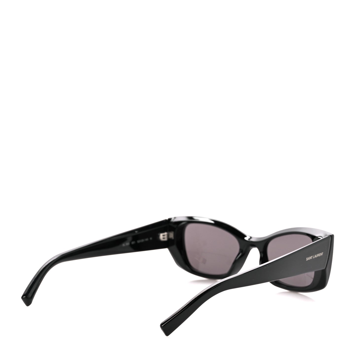 Acetate Ultra Cat Eye Sunglasses SL 593 Black