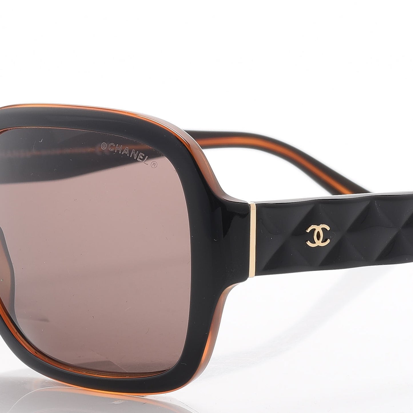 Quilted CC Sunglasses 5124 Black